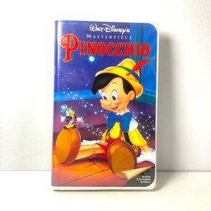 WALT DISNEY’S MASTERPIECE PINOCCHIO (VHS)
